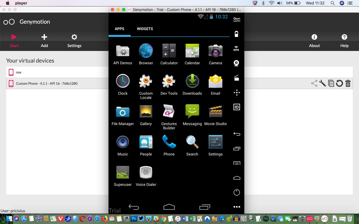 mac emulator for android tablet